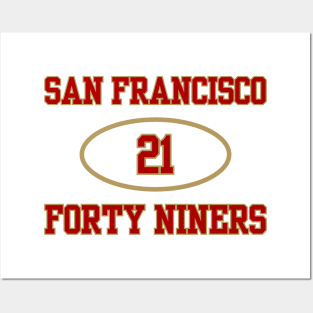 SAN FRANCISCO 49ERS DEION SANDERS #21 Posters and Art